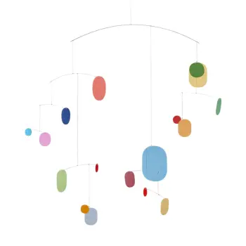 Flensted μόμπιλε πολύχρωμο `UN 17` 65x65 εκ.