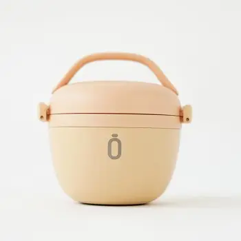 Runbott δοχείο φαγητού θερμός με αποσπώμενο μπολ `Peach` 560ml