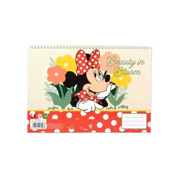 GIM ΜΠΛΟΚ ΖΩΓΡΑΦΙΚΗΣ 23x33 40φ+ΑΥΤΟΚΟΛΛΗΤΑ MINNIE NOMADIC SPIRIT