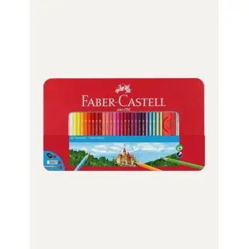 Faber Castell Ξυλομπογιές 115894 μεταλλική κασετίνα 60 χρωμάτων