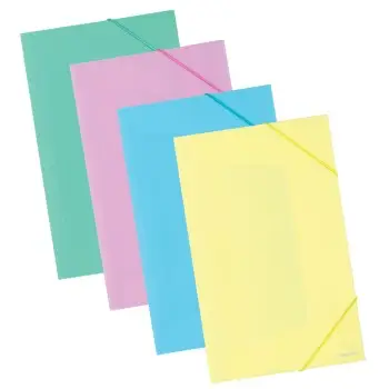 ΝΤΟΣΙΕ ΜΕ ΛΑΣΤΙΧΟ 4 ΠΑΣΤΕΛ ΧΡΩΜΑΤΑ 25Χ35