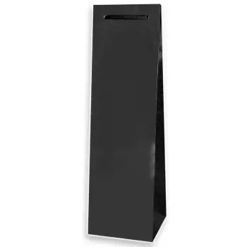 ΤΣΑΝΤΑ ΧΑΡΤΙΝΗ  ΠΛΑΣΤΙΚΟΠΟΙΗΜΕΝΗ ΜΑΥΡΗ 38Χ11.5Χ9.5