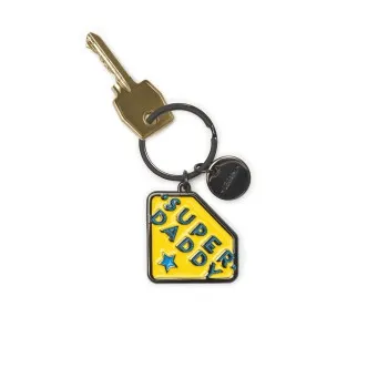 ΜΠΡΕΛΟΚ ΑΠΟ ΣΜΑΛΤΟ LEGAMI WHAT A KEY RING - SUPER DADDY (ΣΟΥΠΕΡ ΜΠΑΜΠΑΣ) EKR0006