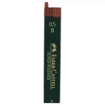 ΜΥΤΕΣ ΜΟΛΥΒΙΩΝ FABER CASTELL 0.5MM B SUPER POLYMER 120501