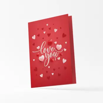 ΚΑΡΤΑ ΑΓΑΠΗΣ "Love you"