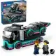 LEGO CITY RACE CAR AND CAR CARRIER TRUCK