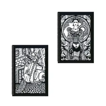 Velvet Τετράδιο Σπιράλ Β5 2 θεμάτων