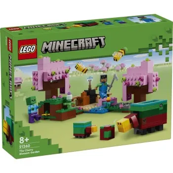 LEGO MINECRAFT THE CHERRY BLOSSOM GARDEN