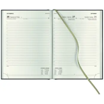 ΗΜΕΡΟΛΟΓΙΟ 2026 ΗΜΕΡΗΣΙΟ 17.2X24 Nature Eco Flat Charcoal ΤΑΜΠΑ