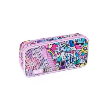 ΚΑΣΕΤΙΝΑ YOLO ΜΕ 3 ΘΗΚΕΣ – GRAFFITI PINK