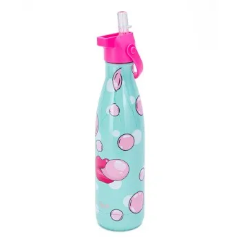 ΜΕΤΑΛΛΙΚΟ ΘΕΡΜΟΣ ΜΕ ΣΤΟΜΙΟ 500ML – BubbleGum