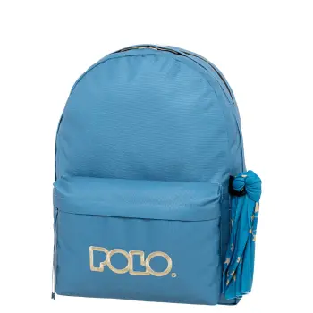 ΣΑΚΙΔΙΟ POLO 2024 ORIGINAL DOUBLE SCARF ΜΠΛΕ