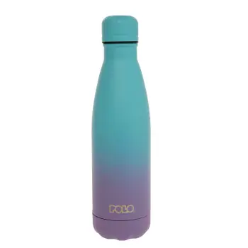 ΘΕΡΜΟΣ STAINLESS STEEL 0,50L POLO ΓΑΛΑΖΙΟ-ΜΩΒ