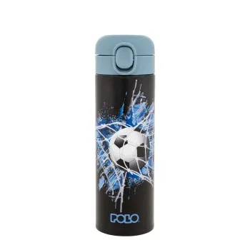 ΘΕΡΜΟΣ STAINLESS STEEL JUNIOR 0,50ML POLO ΜΠΑΛΑ
