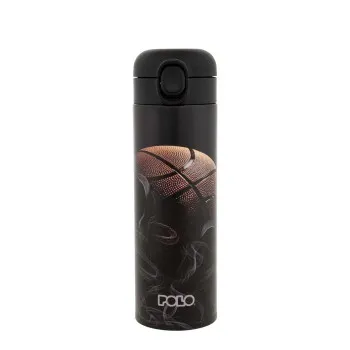 ΘΕΡΜΟΣ STAINLESS STEEL JUNIOR 0,50ML POLO ΜΠΑΣΚΕΤ