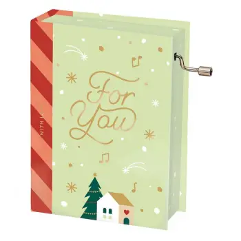 Μουσικό κουτί με κουπόνια XMAS