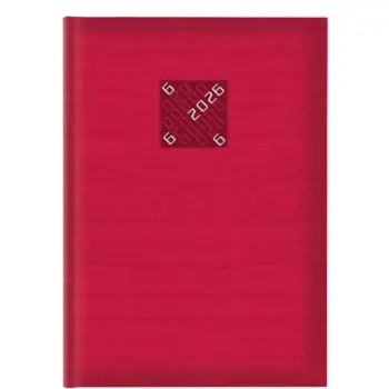 ΗΜΕΡΟΛΟΓΙΟ 2026  ΗΜΕΡΗΣΙΟ Kashmir A4 Κόκκινο