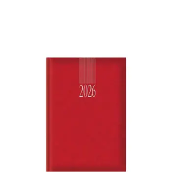 ΗΜΕΡΟΛΟΓΙΟ ΗΜΕΡΗΣΙΟ  14.50x20.5cm 2026 Sidney Classic Κόκκινο Μ