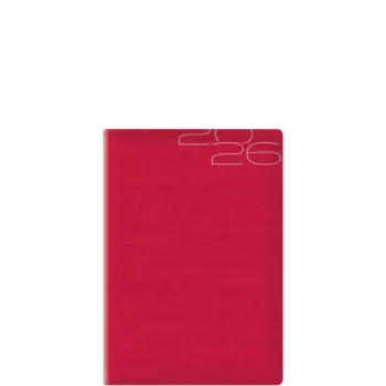 ΗΜΕΡΟΛΟΓΙΟ ΗΜΕΡΗΣΙΟ  14.50x20.5cm 2026 SKashmir Flat Κόκκινο M