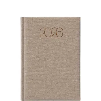 ΗΜΕΡΟΛΟΓΙΟ 2026 ΕΒΔΟΜΑΔΙΑΙΟ Cotton Classic Μπεζ L17x24cm