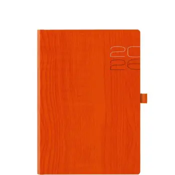 ΗΜΕΡΟΛΟΓΙΟ 2026 ΗΜΕΡΗΣΙΟ 17x24cm Woodline Flat Πορτοκαλί L