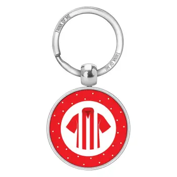 THINKOFME ΜΠΡΕΛΟΚ 3,6cm ΚΟΚΚΙΝΗ ΦΑΝΕΛΑ