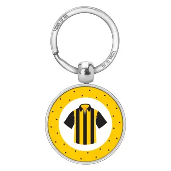 THINKOFME ΜΠΡΕΛΟΚ 3,6cm ΚΙΤΡΙΝΗ ΦΑΝΕΛΑ