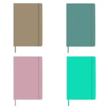 Σημειωματάριο Salko 148x210mm 4043 Με Λάστιχο Pastel