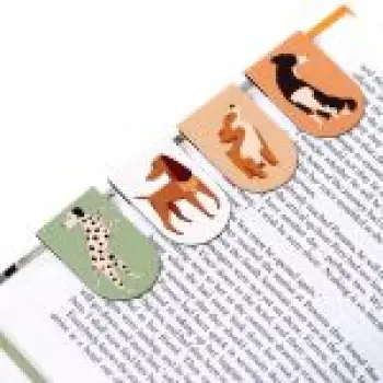 Barks Dog Magnetic Bookmark Set
