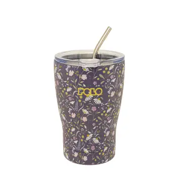 COFFEE MUG 350ML ΜΩΒ ΜΕ ΛΟΥΛΟΥΔΙΑ