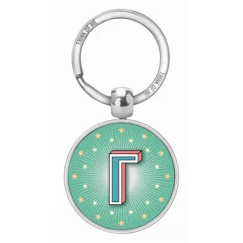 THINKOFME ΜΠΡΕΛΟΚ 3,6cm ΜΟΝΟΓΡΑΜΜΑ “Γ”