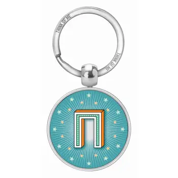THINKOFME ΜΠΡΕΛΟΚ 3,6cm ΜΟΝΟΓΡΑΜΜΑ “Π”