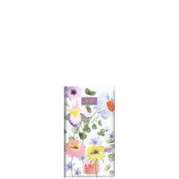 ΕΒΔΟΜΑΔΙΑΙΟ ΗΜΕΡΟΛΟΓΙΟ 2027 ΤΣΕΠΗΣ Iris and Violets 8X15