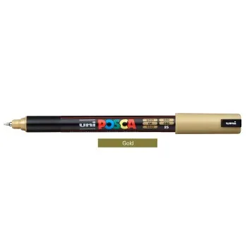 ΜΑΡΚΑΔΟΡΟΣ POSCA PC-1MR GOLD UNI-BALL
