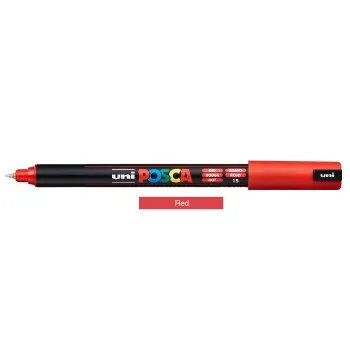 ΜΑΡΚΑΔΟΡΟΣ POSCA PC-1MR RED UNI-BALL