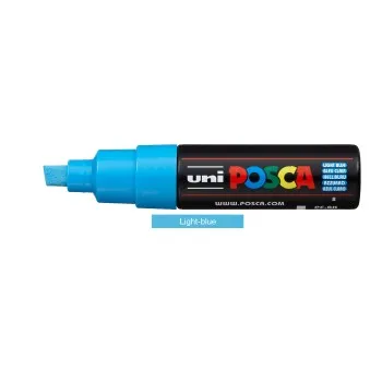 ΜΑΡΚΑΔΟΡΟΙ UNI POSCA PC-8K ΧΟΝΔΡΟ ΜΠΛΕ