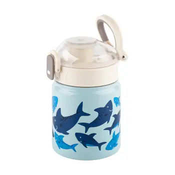 Sigikid Παιδικό Ανοξείδωτο παγούρι 400ml `Καρχαρίας`