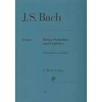 BACH J.S. KLEIN PRALUDIEN UND FUGHETTEN 1Ο ΤΕΥΧΟΣ/ URTEXT