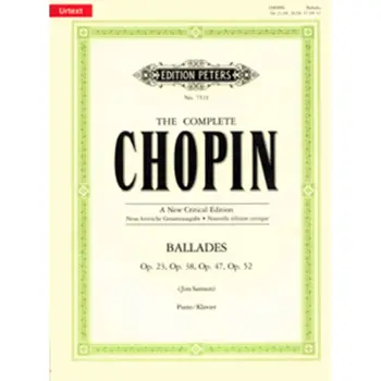 Frederic Chopin - Ballades op. 23, op. 38, op. 47, op. 52 (Urtext)
