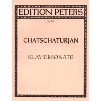 KHACHATURIAN - SONATA