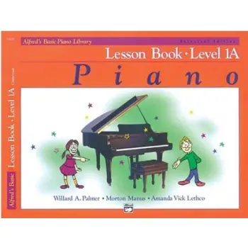 ALFRED'S BASIC PIANO LIBRARY LESSON 1A BK/CD