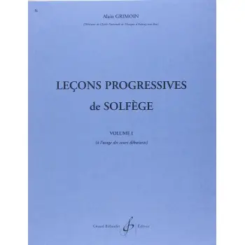 LECONS PROGRESSIVES DE SOLFEGE