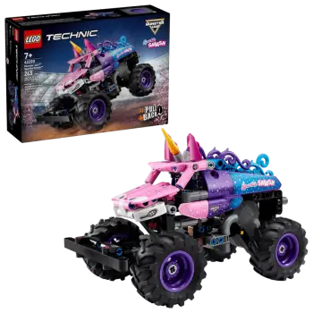LEGO technic monster jam™ sparkle smash™ pull-back (7+) 42220