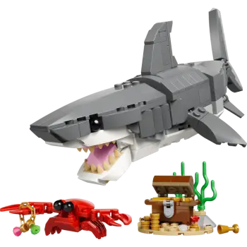 LEGO creator άγριος καρχαρίας με σεντούκι θησαυρού (8+) 31381