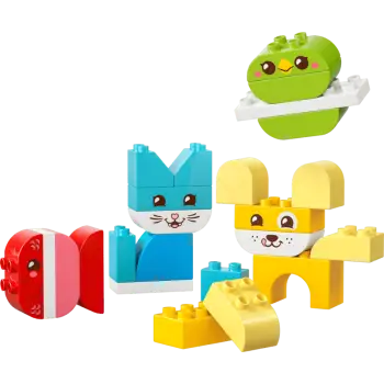 LEGO duplo my first 3 σε 1 δημιουργικά χαριτωμένα κατοικίδια (1½+) 10477