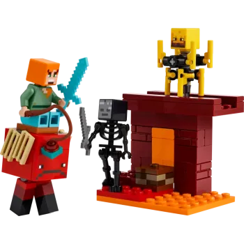 LEGO® Minecraft®: THE NETHER LAVA BATTLE