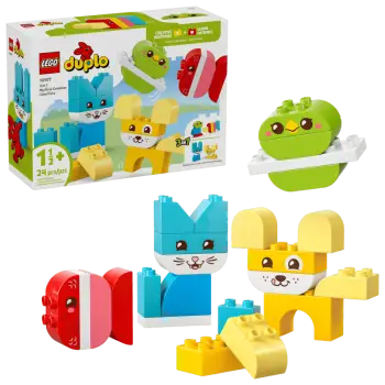 LEGO duplo my first 3 σε 1 δημιουργικά χαριτωμένα κατοικίδια (1½+) 10477