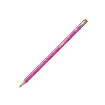 ΜΟΛΥΒΙΑ STABILO PENCIL 160/00 ΜΕ ΓΟΜΑ ΡΟΖ