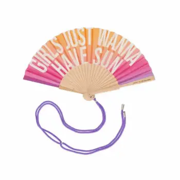 LEGAMI - GOOD VIBES 2026 - FFAN0004 ?QUE CALOR! - FOLDING FAN - SUNSET