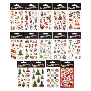 ΑΥΤΟΚΟΛΛΗΤΑ ΧΡΙΣΤΟΥΓΕΝΝΩΝ ΠΑΙΔΙΚΑ BLISTER 16x8cm